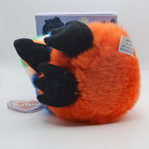 Squawk the Parrot Puffkins by Swibco Style 6687 Bean Bag Plush - Picture 5 of 9